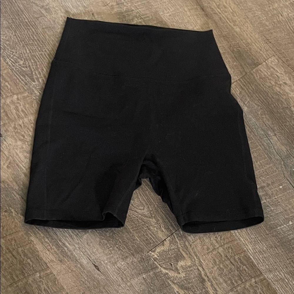 Sleek Black Women's Bike Shorts
